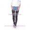 2015 New Fashion Beautiful Sexy Black Pantyhose, White Dots Women Pantyhose