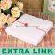 Good quality wedding 300g art card paper box packaging for candy with handle