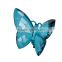 TURQUOISE ACRYLIC DECORATIVE BUTTERFLY