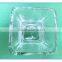 80ml Square White Glass Candle Wax Empty Jar