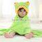 Animal leopar fretted printed bathrobe for kids