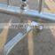 Galvanized Steel/Iron Street Barrier,8ft Heavy Duty Crowd Control Portable Barrier for Project/Road/Event,Manufacturer Custom