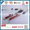 2016 high quality BBQ fork and tong set with wood handle and pvd coating