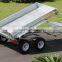 Hot dipped galvanized Tandem Trailer / double axle trailer