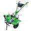 Garden cultivators, light rotary tiller with tool kit
