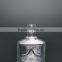 Thick bottom square glass wine bottle clear empty spirit glass bottle