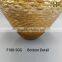 Gold Color Handicraft Christmas Decoration Glass Vases