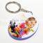 Promotional Custom Plastic Sublimation Car Key Chain