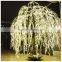 Christmas outdoor waterprood color changing led weeping tree light