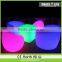 furniture led club sofa led changing sofa bar/PE Plastic waterproof Bar Led Light Sofa