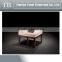 Luxury Fashionable side table with natural travertine top