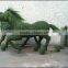 Green artificial insects and animals for garden decorations