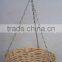Manufacturer hanging decorative wicker door basket
