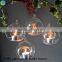 Hanging glass candle holder for home decoration