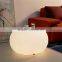 Hookah Lounge Round LED Glowing Furniture for Strip Club with 2 Years Warranty