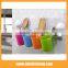 Bathroom suction cup single hanging cup rack multi-colored storage box wash cup