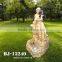 Sandstone Outdoor Garden Lighting Fountain Statuary