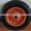 solid wheel 3.50-7 Pneumatic and solid wheel 3.50-7 with steel rim