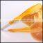 9 inch orange Kitchen Utensil PC+Steel Food Tongs wholesale/OEM Plastic salad/bread tongs In supplier price