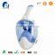 New snorkel full face mask diving equipment for watersport liquid silicone top quality