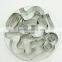 47100 9pcs number Shape Cake cookie cutter ,fondant cake decorating tools