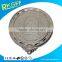 Big Zinc alloy Silver sports medal
