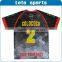 Leto 2015 custom short sleeve t-shirts /jerseys/apparel/uniform