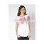 high quality girls short sleeve printed 100% cotton jersey t shirt