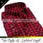 Factory direct price new fashion style plaid flannel long sleeve 100% cotton shirt for men
