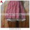 wholesale boutique summer dresses girls red gingham lace dress