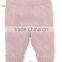 Ribbed Baby Wool Cashmere Knitted Pants