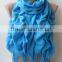 Turquoise Pashmina Scarfs Ruffle Pashmina Scarves Ruffled Soft Scarf Frilly Women Scarf Wedding Scarf PASHMINA Blue Scarfs Turqu