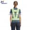 USB rechargeable battery high visibility work flashing led safety vest