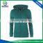 Plain green color full zipper lady hoody jacket with custom design and logo