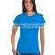 Wholesale Good Quality Pure Cotton Bulk Women Round Neck Plain t Shirt