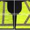 hi Vis Yellow Canada Market Snaps Closure Reflecting Vest