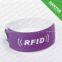 RFID Wristband Soft PVC Disposable Type