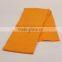 Lastest hot selling colorful fashion ladies orange scarf