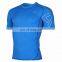 Custom printed short sleeve rash guard for running