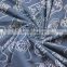 printed 100 cotton jersey knit fabric for women's garment