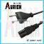 AC Euro Power Cord mains lead VDE Certification cable set