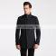 European Latest Design Woolen Fitted Men's Asymmetrical Pea Coat Blazer