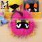 2016 Fashion Cute Wholesale Pattern Key chain China Manufactor Fur Monster Keychains