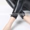 Black PU Leather Slim Tights Women Leggings
