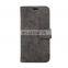 Wallet style PU Leather + Soft TPU Magnetic Buckle with Card Slots for iPhone 8