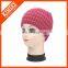 2017 Fashion beanie custom winter knitted hat for sale