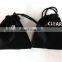 Jewelry Cosmetic Packaging Custom Printed Drawstring Small Velvet Bag