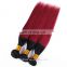 10-26inch Grade 8a indian straight virgin hair red color Cheap indian remy human hair weaving