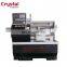 Gang type cnc lathe cutting tools machine bar feeder CK6132A
