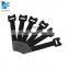 self-locking garment industry hook and loop cable ties